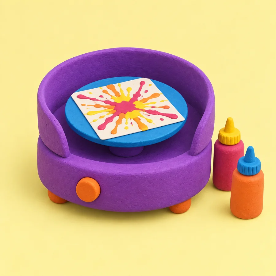 Spin Art Machine