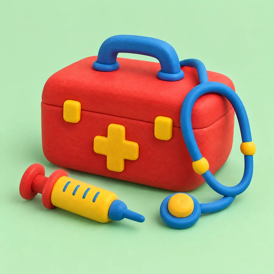 Toy Doctor Kit