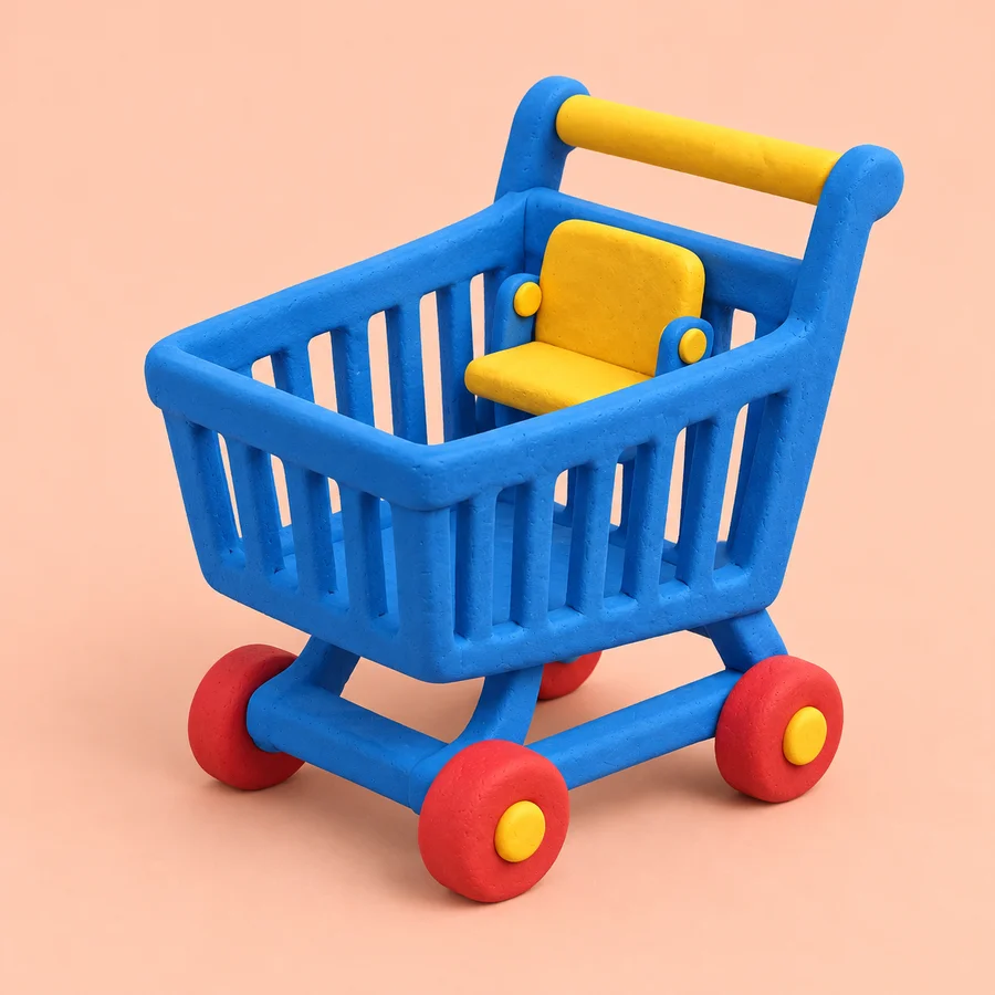 Toy Shopping Cart