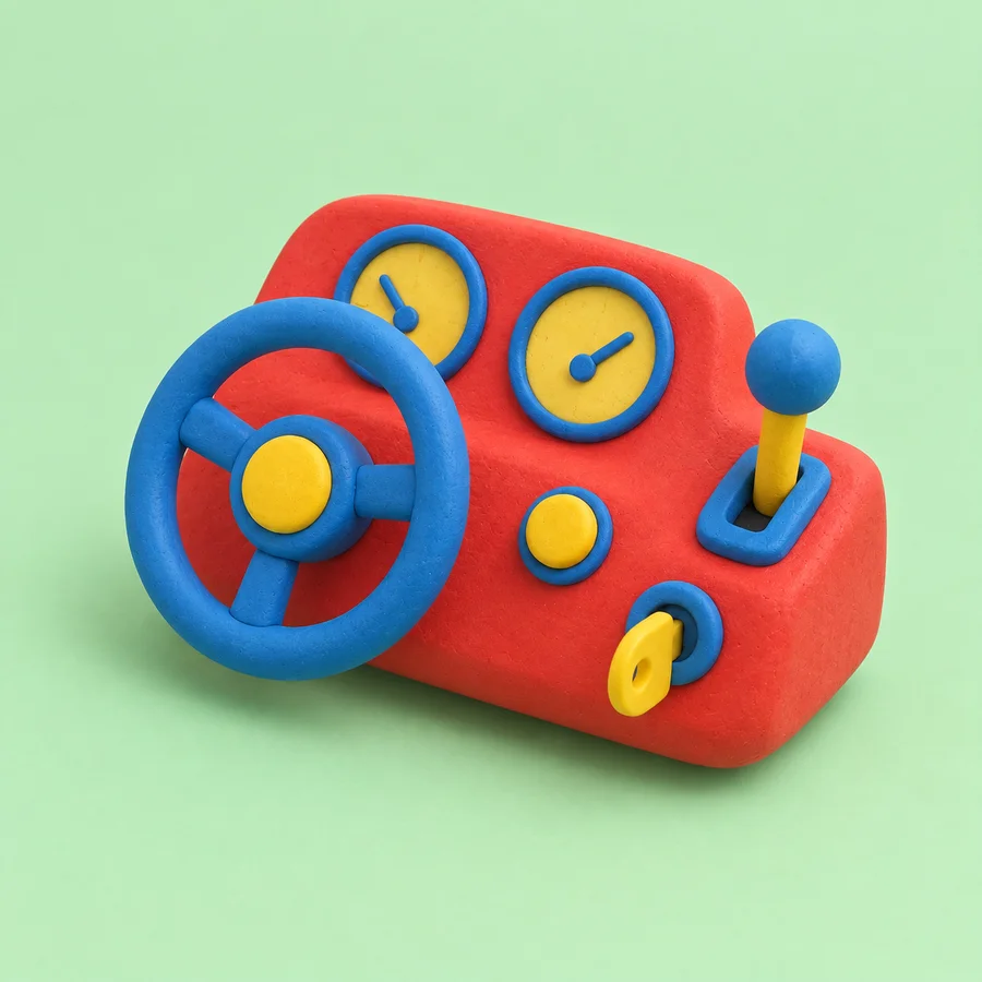 Toy Steering Wheel