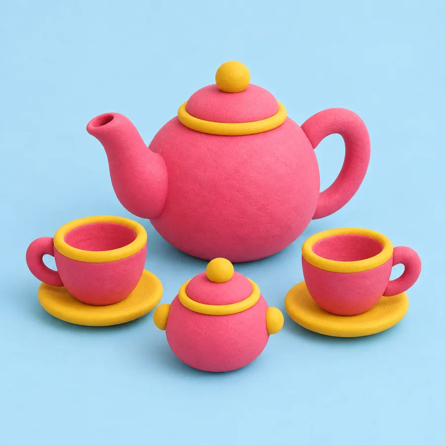 Toy Tea Set