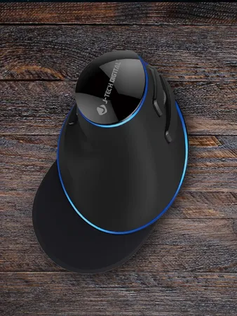 J-Tech Digital Wired Ergonomic Vertical USB Mouse