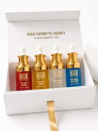 HIGH Cosmetic Agency Elixir Quartet Facial Serum Set