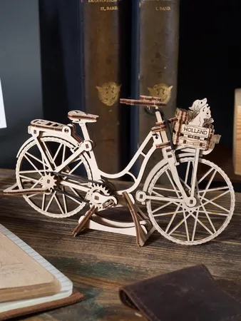 UGEARS Dutch Bicycle 3D Wooden Puzzles