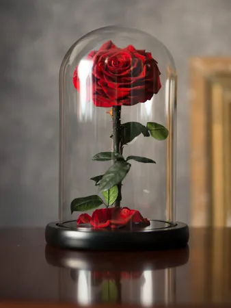 LOVAPPY Eternal Flower Glass Dome