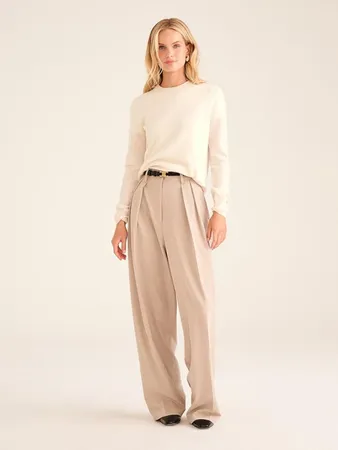 NAADAM Women's The Original Cashmere Crewneck Sweater