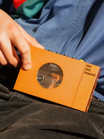 We Are Rewind Portable Cassette Player