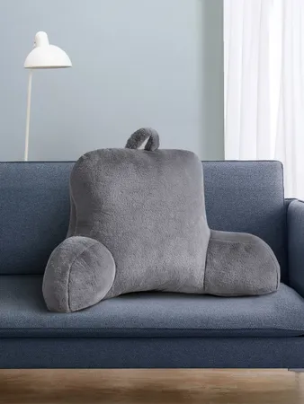 Mainstays Faux Fur Plush Bedrest Pillow