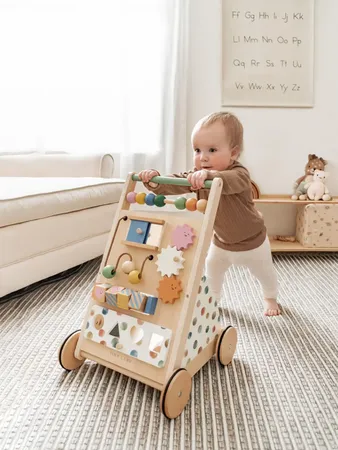 Tiny Land Wooden Baby Walker