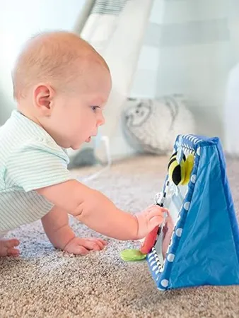 Sassy Tummy Time Floor Mirror