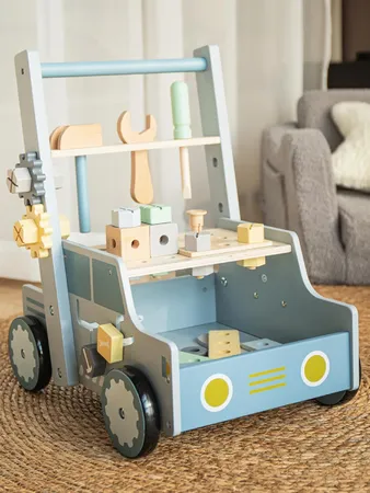 Wooden Baby Walker 