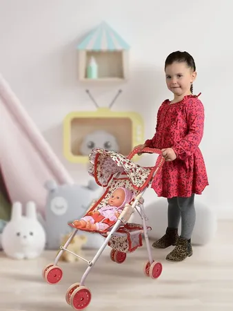 My First Baby Doll Stroller for Toddlers