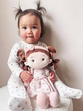 LeyaDoll Soft Baby Rag Doll