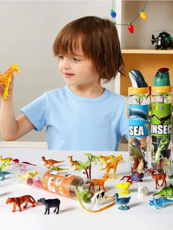 JOYIN 69 Pcs Small Animal Figures