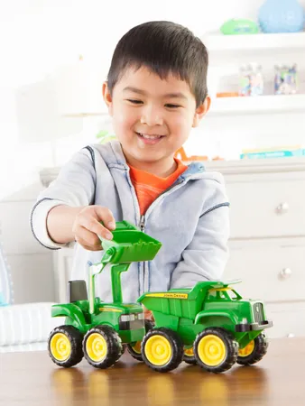 TOMY John Deere Vehicle Set