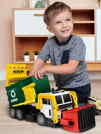 JOYIN Large Friction Powered Garbage Truck