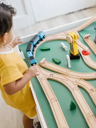 Wooden Railway Set