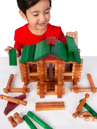 Lincoln Logs 100th Anniversary Tin