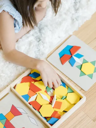 Melissa & Doug Pattern Blocks and Boards