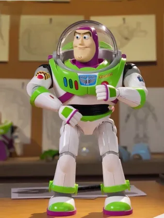 Disney Toy Story Advanced Talking Buzz Lightyear Action Figure