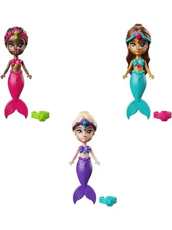 SwimWays Floating Mermaids Kids Swimming Pool Toys 3-Pack
