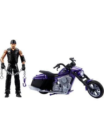 Mattel WWE Wrekkin' Slamcycle Vehicle & Figure Playset