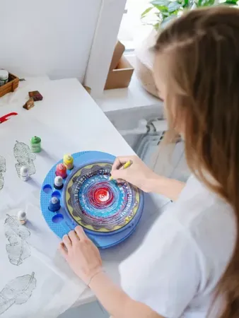 Dan&Darci Paint Spin Art Machine Kit