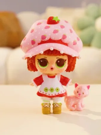 L.O.L. Surprise! Loves Strawberry Shortcake Tots with Scented Dolls & Strawberry House Playset