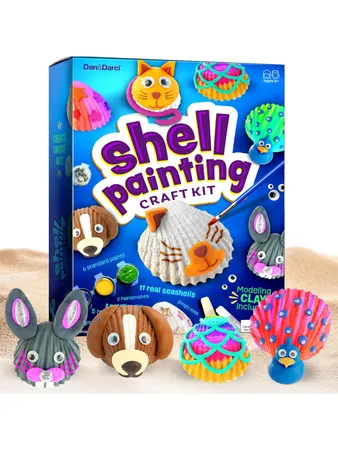 Kids Sea Shell Painting Craft Kit