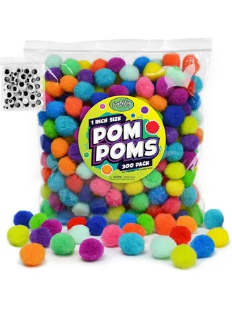 Carl & Kay Craft Pom-Poms Assortment