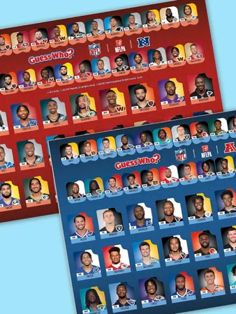 Guess Who? NFL Edition Board Game