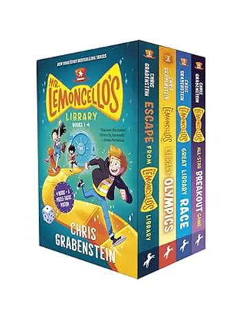 Mr. Lemoncello’s Library Books Boxed Set