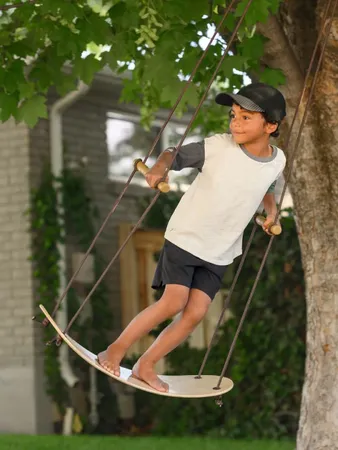 Swurfer Stand Up TreeSkate Outdoor Swing