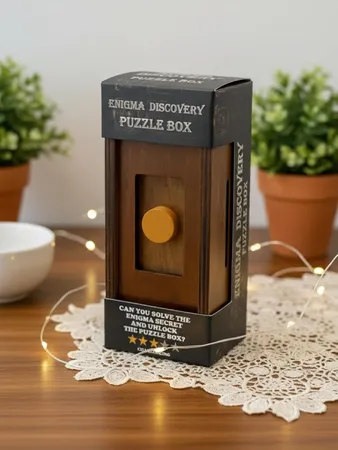 Puzzle Box Enigma Secret Discovery
