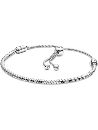 PANDORA Moments Snake Chain Slider Bracelet