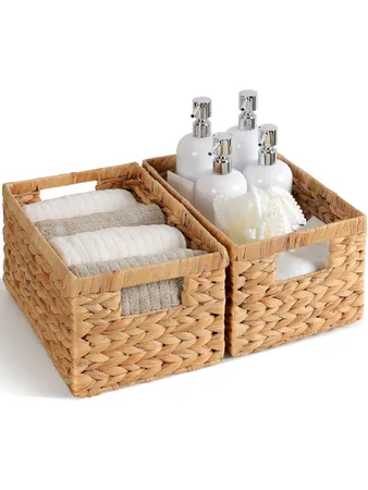 Wicker Storage Basket Set