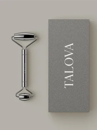 TALOVA Stainless Steel Facial Roller