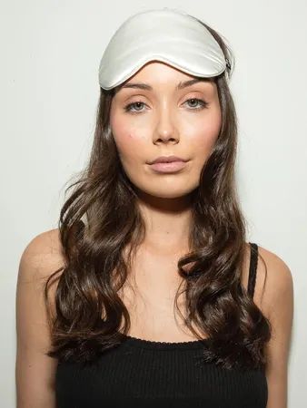 Clementine Mulberry Silk Sleep Mask