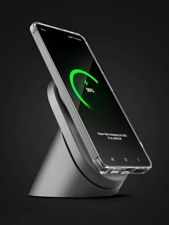GALVANOX Qi2.2 Certified Magnetic Charging Stand for Samsung