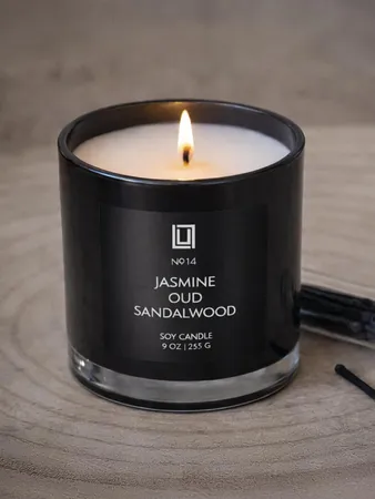 Lulu Candles Tomato & Vine Scented Soy Jar Candle