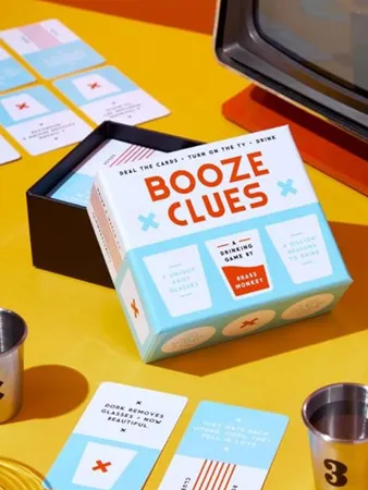 Brass Monkey Booze Clues Drinking Game