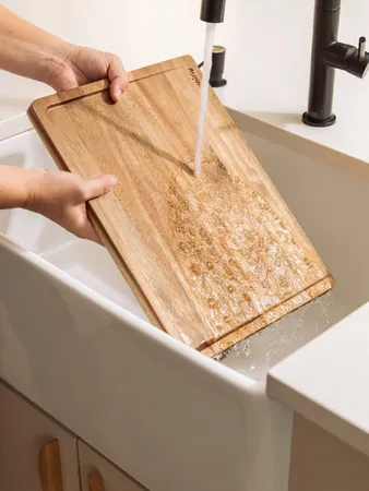 SMIRLY Acacia Wood Cutting Board Set