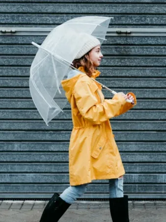 Amazon Basics Clear Bubble Umbrella